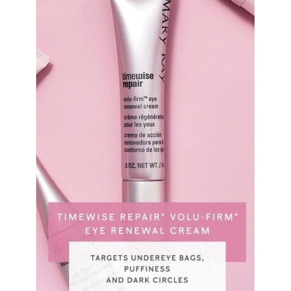 MARY KAY TimeWise Repair VoluFirm Eye Renewal Cream Women 0.5oz Silver AntiAging